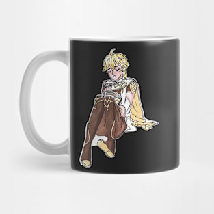 aether crying and eating ice cream Mug